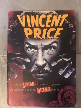 Vincent Price Scream Legends Collection VHS/DVD Box Set
